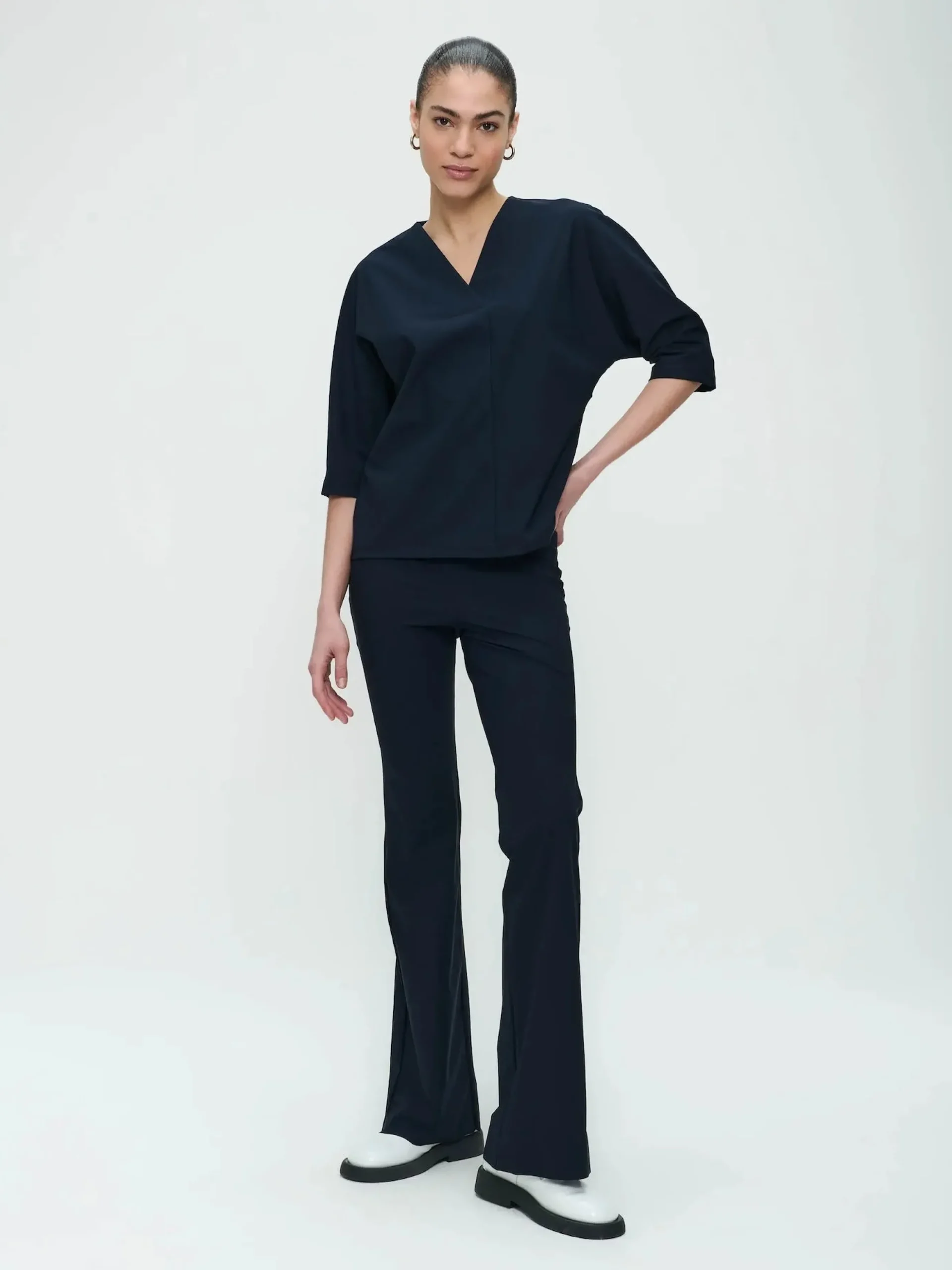 Pants Eliya easy wear flair Technical Jersey