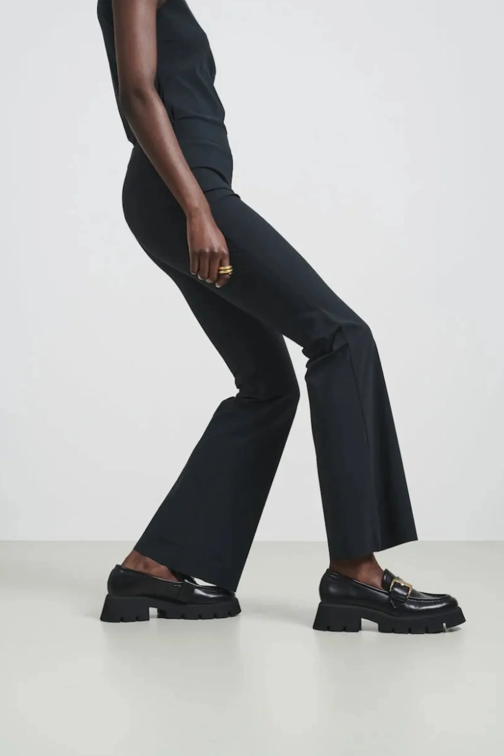 Pants Eliya easy wear flair Technical Jersey