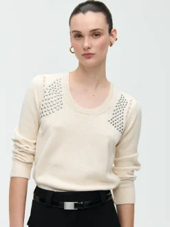 Pullover Mettal Eyelets